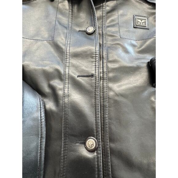 NEW "REPORTAGE" Leather Jacket, Made in Italy, Womens,Biker,Goth,FINAL SALE!!!! - Picture 10 of 16